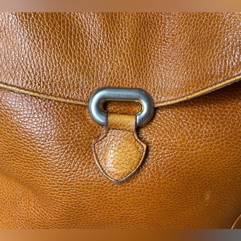 Vintage Furla Leather Handbag/Messenger bag - Picture 2 of 7